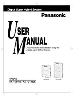 Panasonic KX-TD816E User Manual