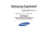 Samsung Captivate ユーザーズマニュアル