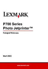 Lexmark P700 User Manual