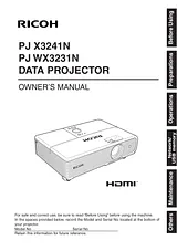 Ricoh PJ WX3231N User Manual