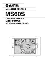 Yamaha MS60S User Guide