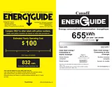 KitchenAid KBSN608ESS-SS Energy Guide
