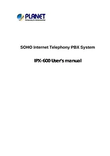 Planet Technology IPX-600 ユーザーズマニュアル