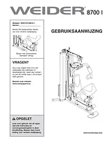 Weider 8700 I SYSTEM WEEVSY30810 Owner's Manual