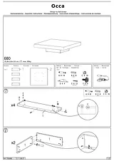 BoConcept Model 680 Assembly Instruction