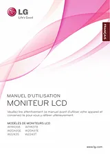 LG LG W2243S-PF Manuel D’Utilisation