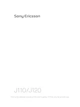 Sony Ericsson J120 User Manual