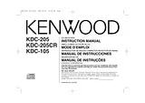 Kenwood KDC-205 ユーザーズマニュアル