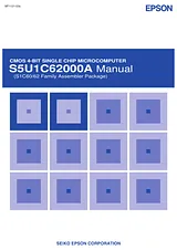 Epson S5U1C62000A Справочник Пользователя