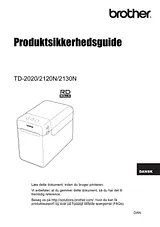 Brother TD-2120N Important Safety Instructions
