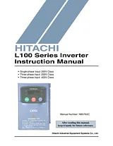 Hitachi L100 사용자 설명서