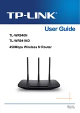 TP-LINK TL-WR940N ユーザーズマニュアル
