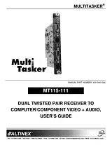 ALTINEX MT115-111 User Manual