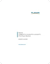 Planar LX1501PTI Manuel D’Utilisation