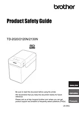 Brother TD-2020 Important Safety Instructions