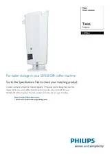 Philips Water container CRP864/01 CRP864/01 Leaflet