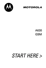 Motorola A630 Guía Del Usuario
