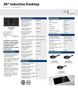 Bosch NIT8666UC Produktdatenblatt