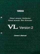 Yamaha VL Manuale Utente
