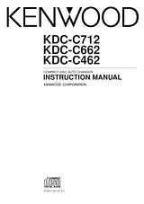 Kenwood KDC-C712 Manual Do Utilizador