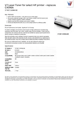 V7 Laser Toner for select HP printer - replaces C4096A V7-B07-C4096A-BK Prospecto
