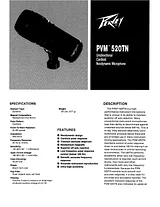 Peavey PVM 520TN Manuale Utente