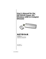 Netgear WG111U Справочник Пользователя