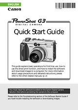 Canon G3 User Manual