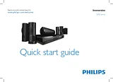 Philips HTS5562/12 快速安装指南