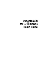 Canon MF5730 Guide D’Information