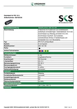 Sks Hirschmann Pole terminal Yellow-green 35 A PKI 10 A 1 pc(s) 930103188 Scheda Tecnica
