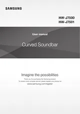 Samsung HW-J7500 Manual Do Utilizador