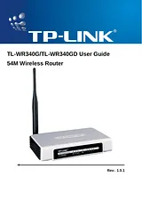 TP-LINK TL-WR340G User Manual