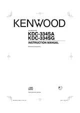 Kenwood KDC-334SA ユーザーズマニュアル