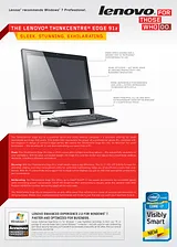 Lenovo Edge 91z SWHH3MB Manual Do Utilizador