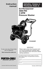 Porter-Cable PCK3030SP User Manual