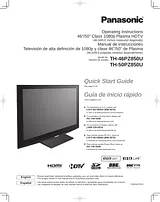 Panasonic th-46pz850 Guía Del Usuario