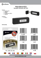 Sharkoon USB 1GB Flexidrive EC2 4044951006885 Leaflet