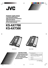 JVC KS-AX7300 지침 매뉴얼
