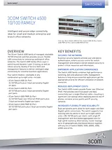 3com 4500 Specification Guide