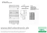 Bkl Electronic Straight header, pitch 2.54 Grid pitch: 2.54 mm Number of pins: 2 Nominal current: 2 72638 Scheda Tecnica