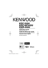 Kenwood KDC-MP445U Manual Do Utilizador