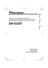 Pioneer GM-5400T Betriebsanweisung