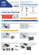 Samsung UN60H6350 Guide D’Installation Rapide