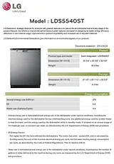 LG LDS5540ST Umweltdeklaration