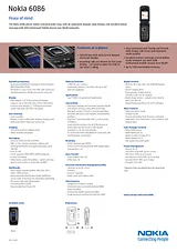 Nokia 6086 0021764 产品宣传页