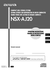 Aiwa NSX-AJ20 Manuale Utente