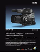 Sony PMW-TD300 Листовка