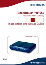 Alcatel-Lucent speedtouch 510 v5 Справочник Пользователя