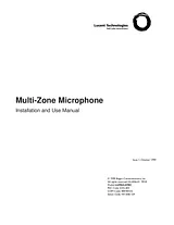 Avaya Bogen Multi-Zone Microphone 설치 설명서